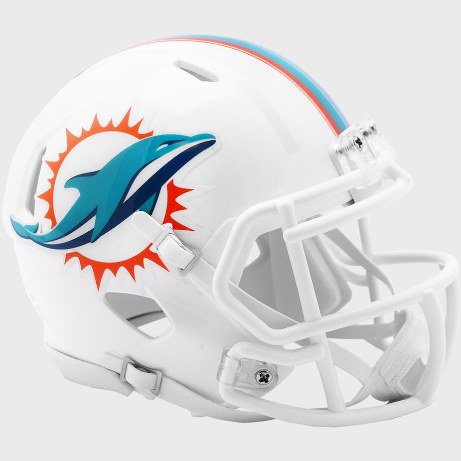 Miami Dolphins Riddell Mini Football Helmet